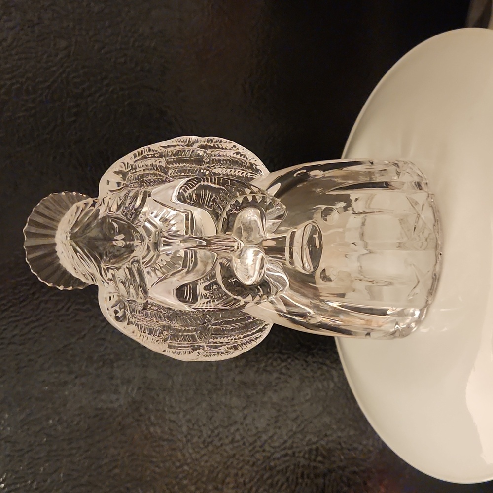 Mikasa Glass Crystal Choir Choral Angel Tapered Candle Holder Made In Austria - Picture 13 of 14